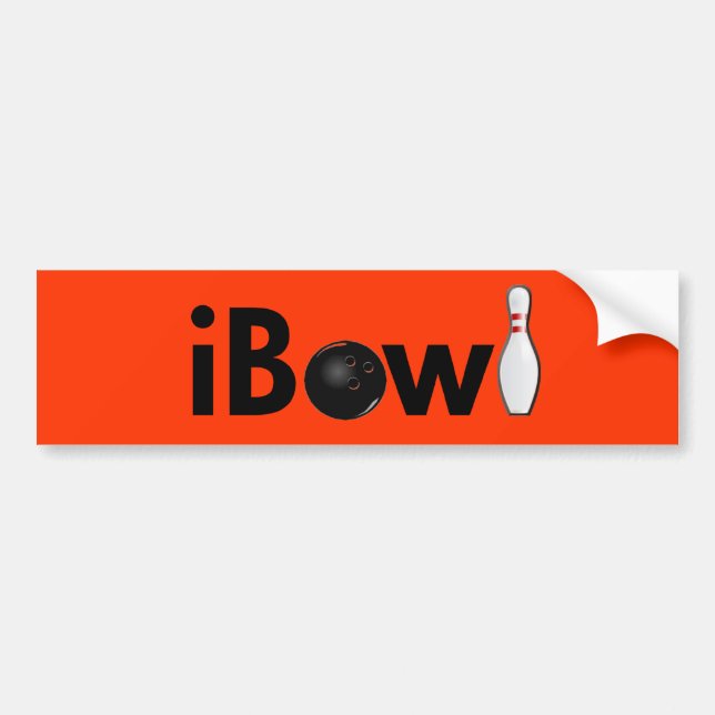 iBowl (boll klämmer fast), Bildekal (Framsidan)