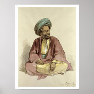 Ibrahim - från Sunnar, 1856 Poster