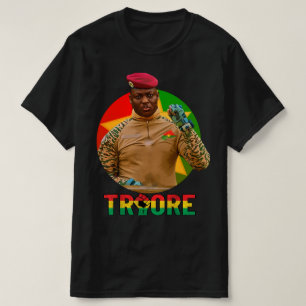 Ibrahim Traoré Panafrikansk T-Shirt – Burkina Faso