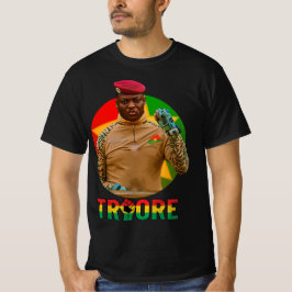 Ibrahim Traoré Panafrikansk T-Shirt – Burkina Faso