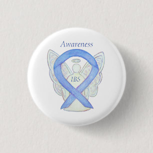 IBS-medvetenhet Ribbon Periwinkle Guardian Angel P Knapp