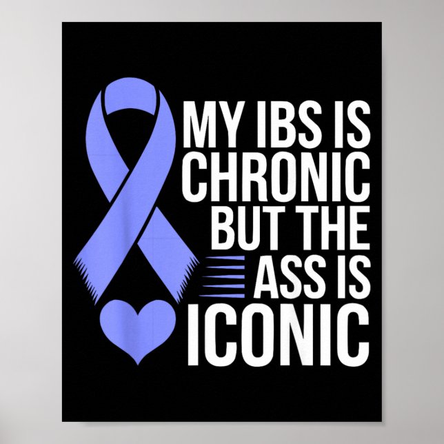 Ibs-medvetenhetsmånad Irritabel tarm Poster (Framsidan)