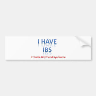 IBS: Retligt pojkvänsyndrom Bildekal
