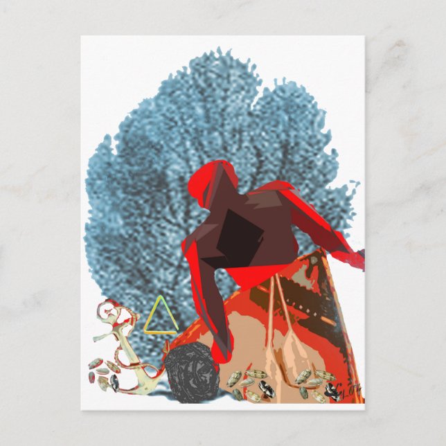 IBU AGANA YEMAYA VYKORT (Framsida)