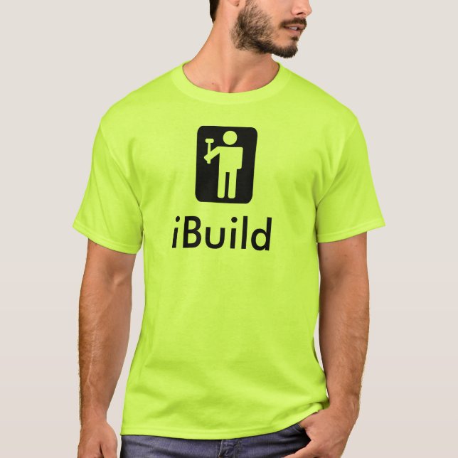 iBuildlogotyp T Shirt (Framsida)