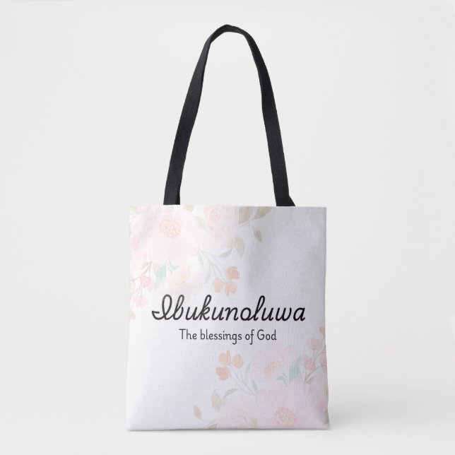Ibukunoluwa Tote Bag Tygkasse (Framsida)