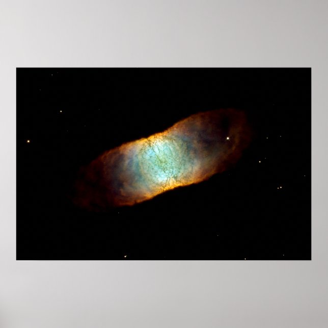 IC Beauty - IC 4406, ’Retina Nebula’ Poster (Framsidan)
