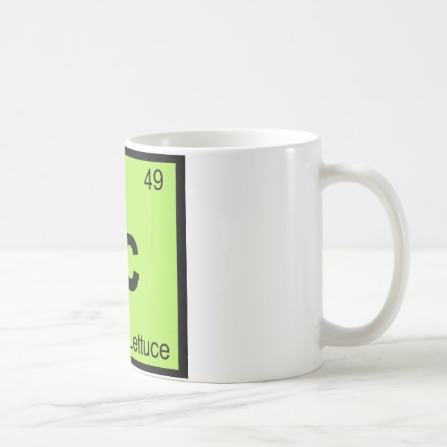 Ic - Isbergssallad Kemi Periodiska Systemet Kaffemugg (Höger)