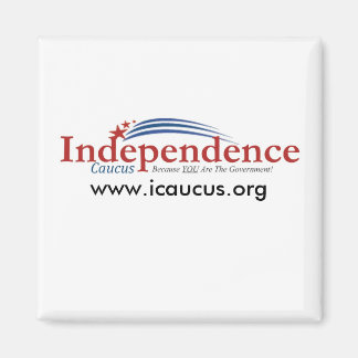 IC logotyp, www.icaucus.org Magnet