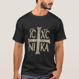 IC XC NIKA Kor Christogram Orthodox Christian T Shirt