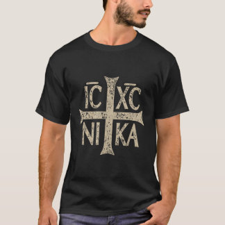 IC XC NIKA Kor Christogram Orthodox Christian T Shirt