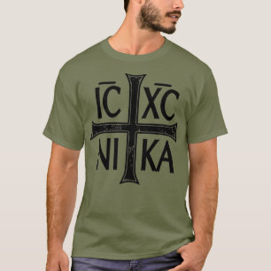 IC XC NIKA Kor ortodox Östra Christianity T Shirt