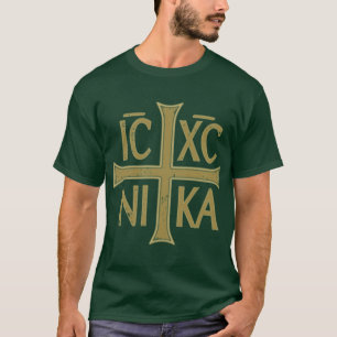 IC XC NIKA Kors Ortodox Östlig kristendom Chri T Shirt