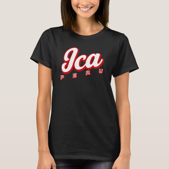 Ica Peru T Shirt (Framsida)