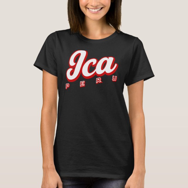 Ica Peru T Shirt (Framsida)