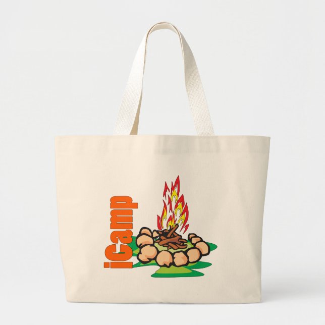 iCamping Shirt Jumbo Tygkasse (Framsidan)