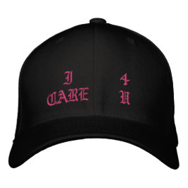 Icare360 'I Care 4 U' Cap Broderad Keps