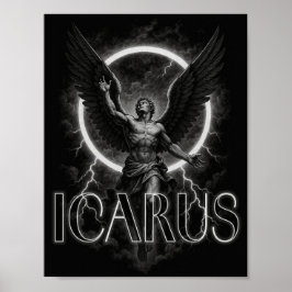 ICARUS estetisk designposter Poster