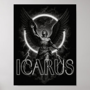 ICARUS estetisk designposter Poster