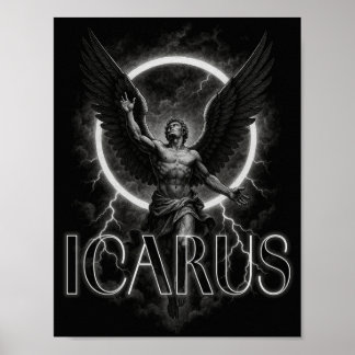 ICARUS estetisk designposter Poster