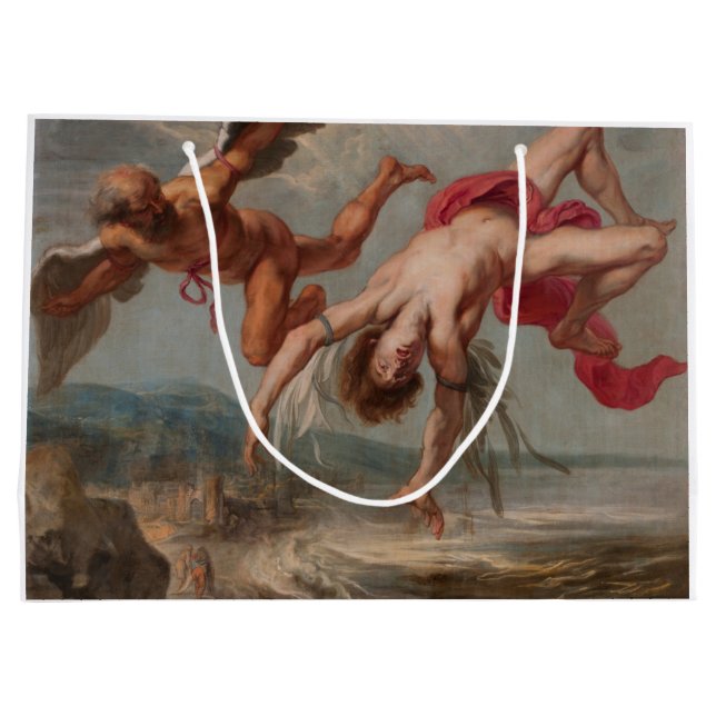 Icarus fall (av Jacob Peter Gowy) (Baksidan)