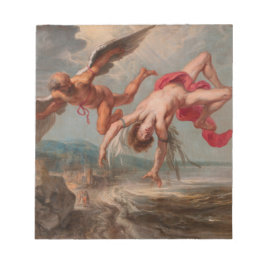Icarus fall (av Jacob Peter Gowy) Anteckningsblock