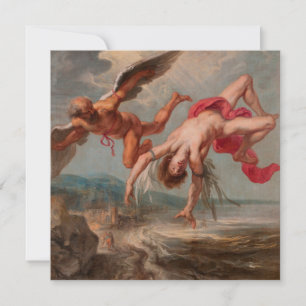 Icarus fall (av Jacob Peter Gowy) Kort