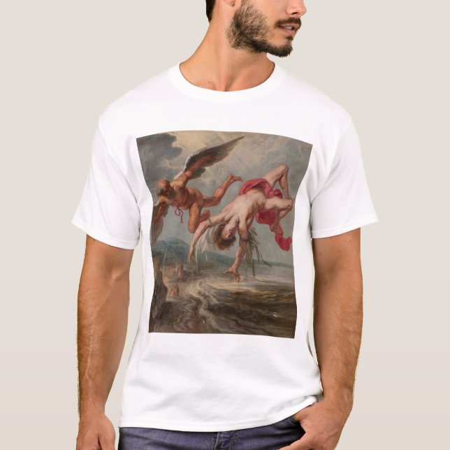 Icarus fall (av Jacob Peter Gowy) T Shirt (Framsida)