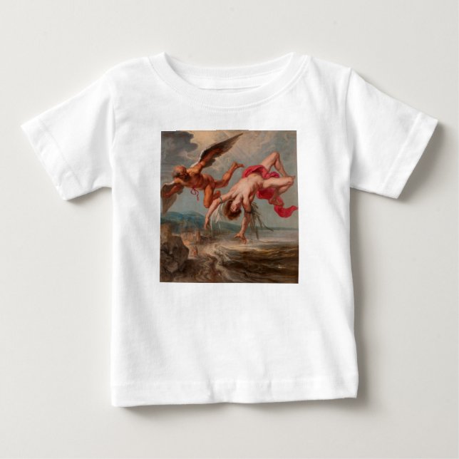 Icarus fall (av Jacob Peter Gowy) T Shirt (Framsida)