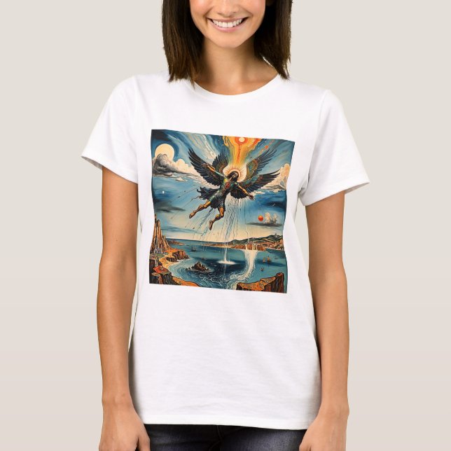 Icarus falla t shirt (Framsida)