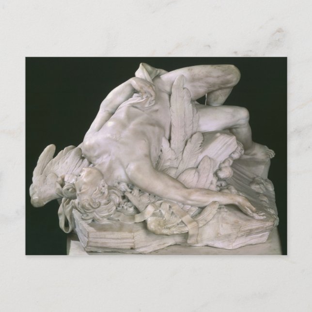 Icarus Falling, 1743 Vykort (Framsida)