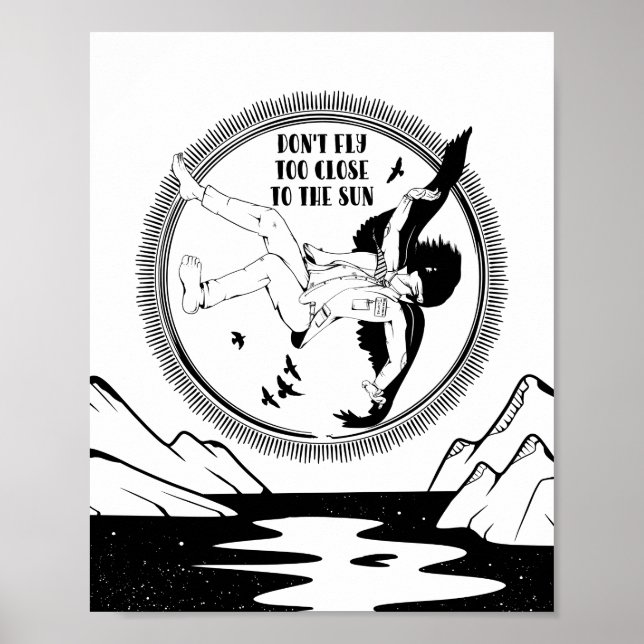 ICARUS MOUNTAIN KOSTYM 1000 lägre Poster (Framsidan)