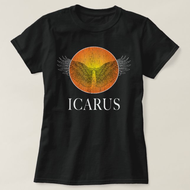 ICARUS SOL GREEK MYTHOLOGY ANCIENT GREKLAND HISTOR T SHIRT (Design framsida)