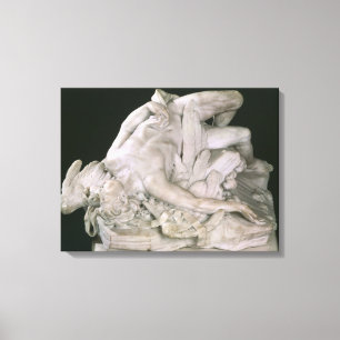 Icarus som faller, 1743 canvastryck
