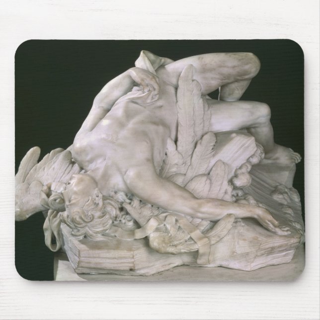 Icarus som faller, 1743 musmatta (Framsidan)