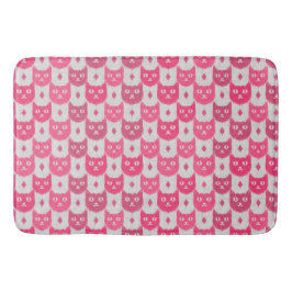 Icat ikat pink pattern badrumsmatta