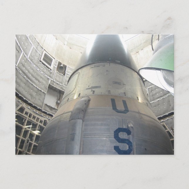 ICBM Nuclear Vykort (Framsida)