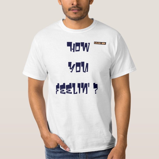 iccl hur youfeelin? tee shirt (Framsida)