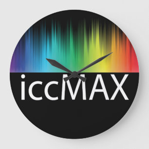 iccMAX-klocka för en färghanteringsentusiast Stor Klocka
