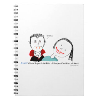 ICD-10: S10.97 annan ytlig bita Anteckningsbok