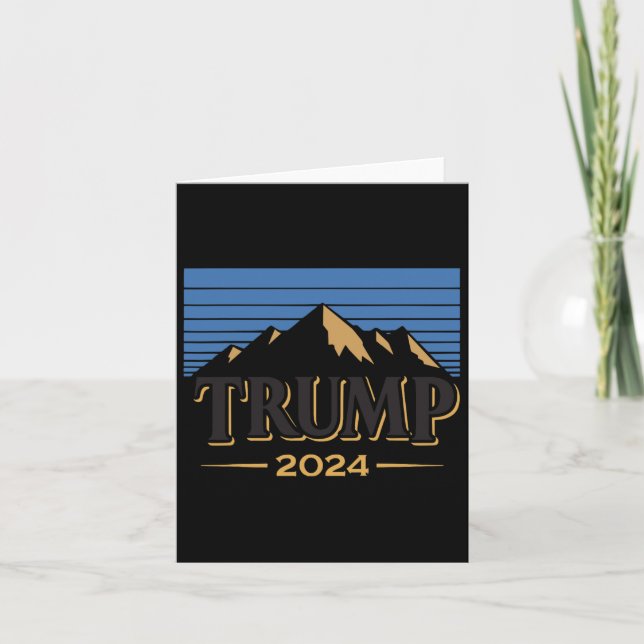 Ice 2024 Trump 2024 Val Amerika Kort (Framsida)