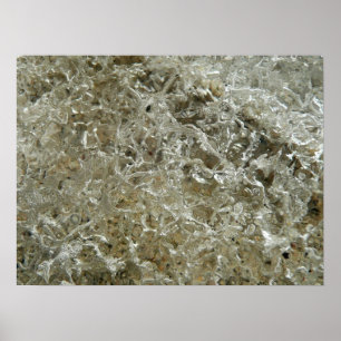 Ice Abstrakt Nature Struktur Poster