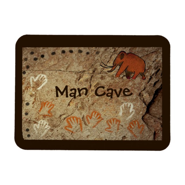Ice Age Cave Art Magnet (Horisontell)