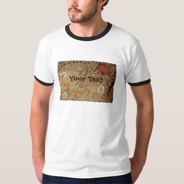 Ice Age Cave Art T-shirt (Framsida)