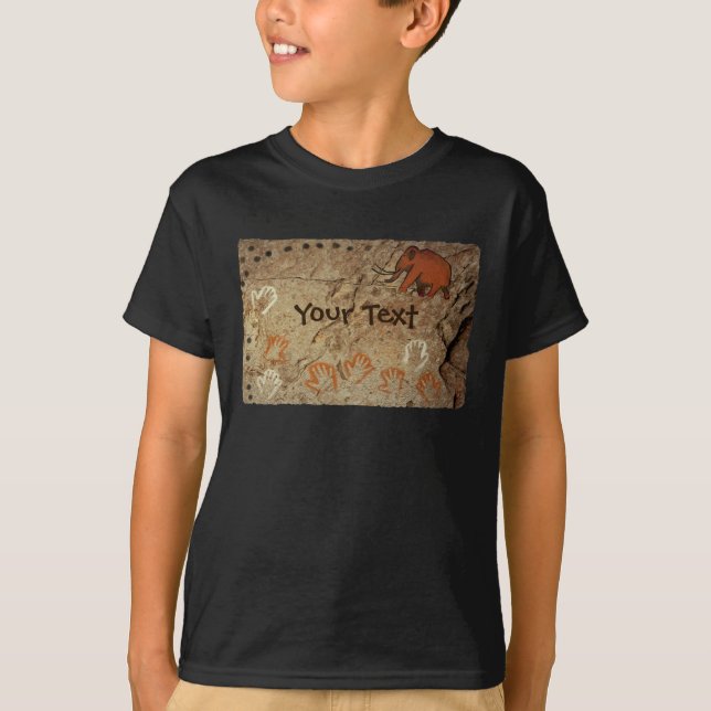 Ice Age Cave Art Tee (Framsida)
