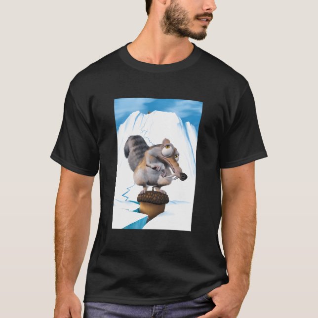 Ice Age Scrat Iceberg Crack T Shirt (Framsida)