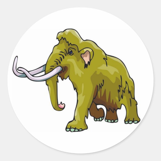 Ice Age Sticker Runt Klistermärke (Framsida)