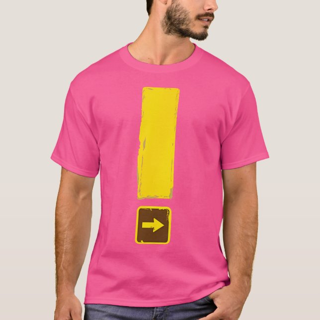 Ice Age Trail Blaze Hiking T Shirt (Framsida)
