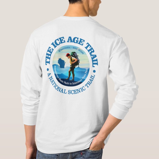 Ice Age Trail (C) T Shirt (Baksida)