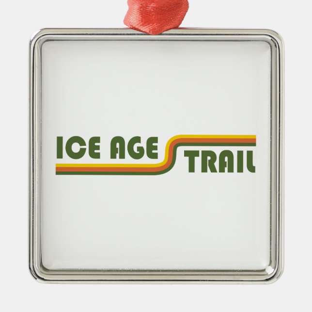 Ice Age Trail Julgransprydnad Metall (Framsidan)